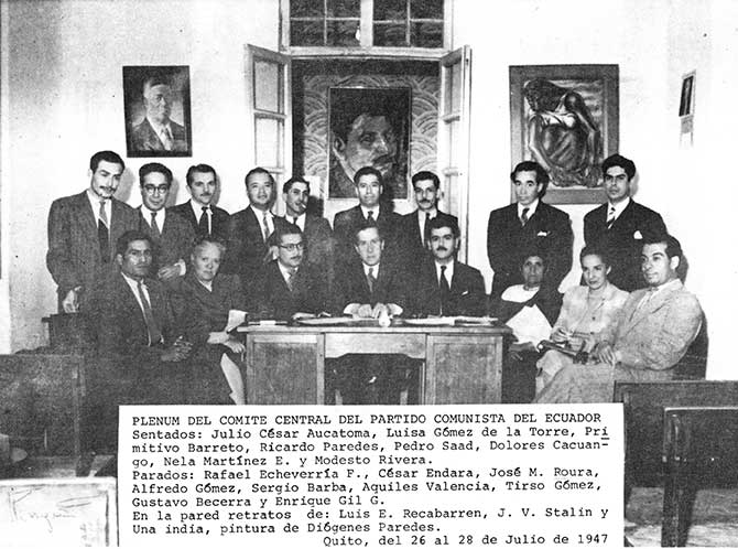El�as Mu�oz Vicu�a, Masas, luchas, solidaridad, Colecci�n Movimiento Obrero Ecuatoriano; No. 8 (Guayaquil: Universidad de Guayaquil, 1985), 91.