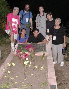 Ben Linder's grave