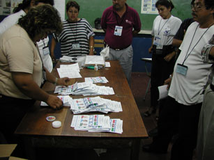Counting the vote